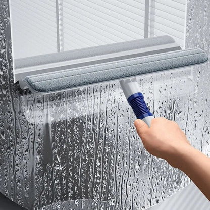 New 3-in-1 spray window cleaner, environmentally friendly and durable, microfiber scraper suction cup