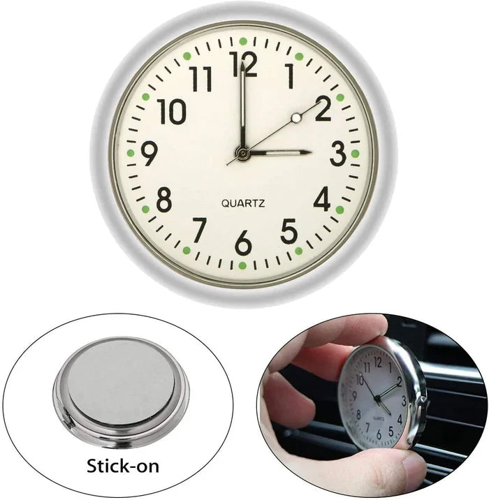 Luminous Mechanical Car Clock