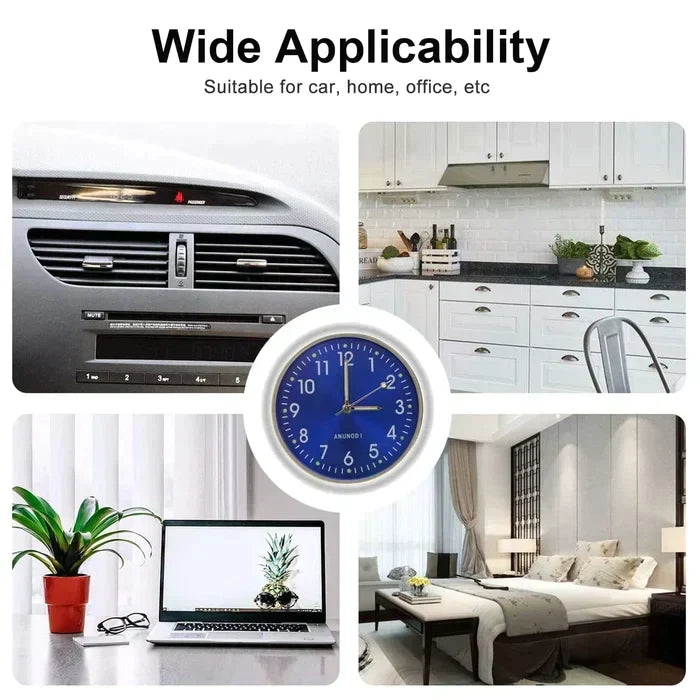 Luminous Mechanical Car Clock