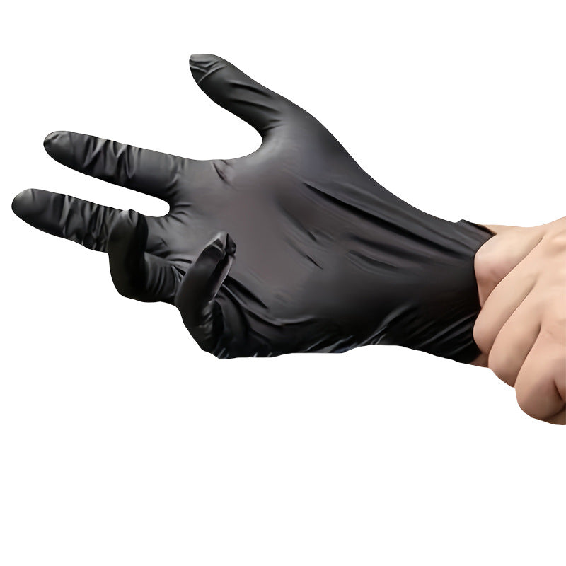 🔥Sale 53% OFF🎅100/50PCS Black Nitrile Disposable Glove