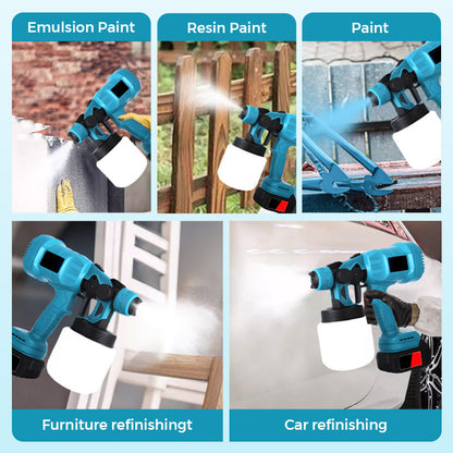 🔥🔥 50% OFF + Free Shipping! 💥 Cordless Electric Paint Sprayer – Fast, Clean & Ultra-Efficient for Perfect DIY 🎨⚡