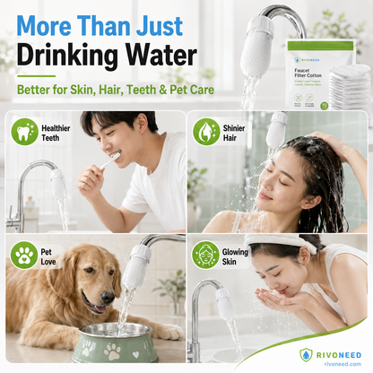 📢📢50% OFF !! ⏰Anti-Splash Kitchen Faucet Filter for Sediment & Rust Removal