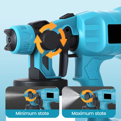 🔥🔥 50% OFF + Free Shipping! 💥 Cordless Electric Paint Sprayer – Fast, Clean & Ultra-Efficient for Perfect DIY 🎨⚡