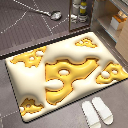 3D Visual Anti-slip Absorbent Mat