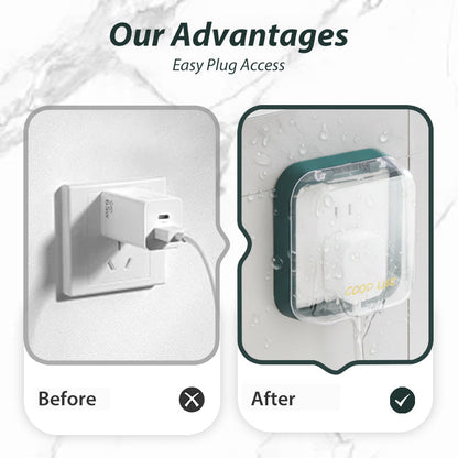 Self-Adhesive Waterproof Socket Cover