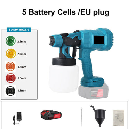 🔥🔥 50% OFF + Free Shipping! 💥 Cordless Electric Paint Sprayer – Fast, Clean & Ultra-Efficient for Perfect DIY 🎨⚡