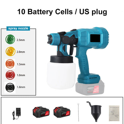 🔥🔥 50% OFF + Free Shipping! 💥 Cordless Electric Paint Sprayer – Fast, Clean & Ultra-Efficient for Perfect DIY 🎨⚡
