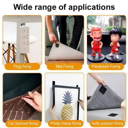 🚗🔩 20PCS Car foot mat fixing sticker