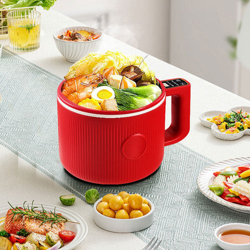 Multifunctional Mini Electric Cooker with Steamer