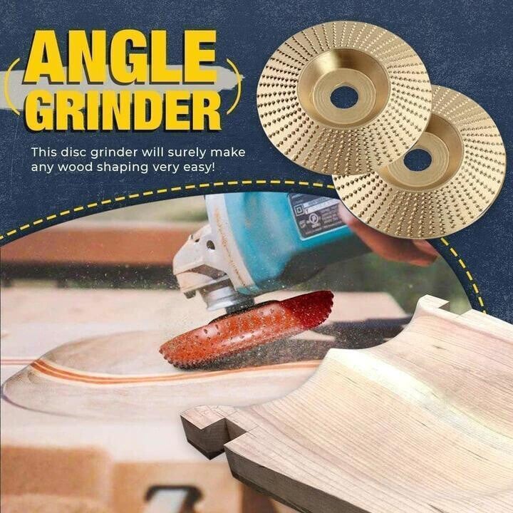 📢📢40% OFF !! ⏰Premium Wood Carving Disc for Angle Grinder
