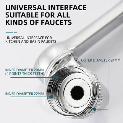 Multifunctional Universal Splash-proof Foaming Splash Filter Extension Faucet