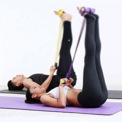 ✨2025 Hot Sale🔥32 Fitness Resistance Bands-4 Tube Pedal Ankle Puller