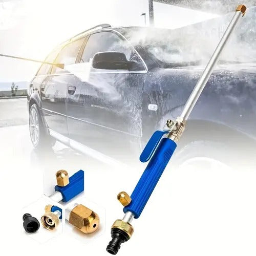 🔫 50% OFF! 💦 High-Pressure Garden Hose Nozzle – 3 Nozzles, Stainless Steel & Leak-Proof 🚗