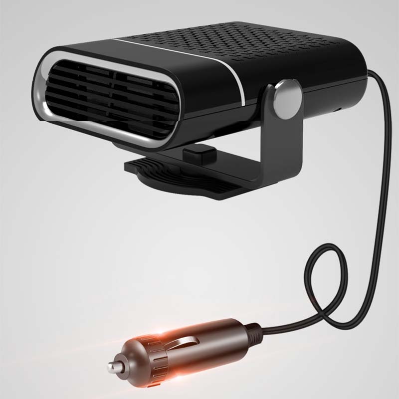 🔥 50% OFF NOW! ✨ 2-in-1 Portable Car Heater - 360° Rotation & Dual Voltage (12V/24V) for Rapid Defrosting and Heating 🚗❄️