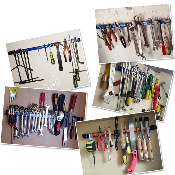 🧲 50% OFF NOW! ✨ Powerful Magnetic Tool Holder - 30kg Load Capacity with Quick-Release Design for Workshop & Garage Organization 🛠️🔗
