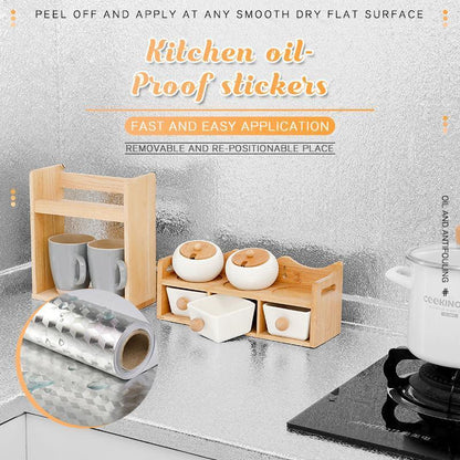 🏆 Special Price🔥 Kitchen Peel And Stick Wallpaper Backsplash Waterproof Kitchen Stickers