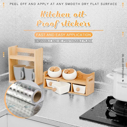 🏆 Special Price🔥 Kitchen Peel And Stick Wallpaper Backsplash Waterproof Kitchen Stickers