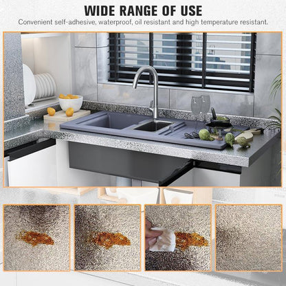 📢📢49% OFF !! ⏰Kitchen Peel and Stick Wallpaper Backsplash Waterproof Kitchen Stickers