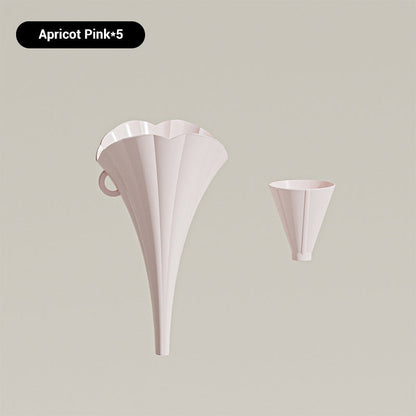 5PCS Multifuntional Foldable Kitchen Flower Funnels