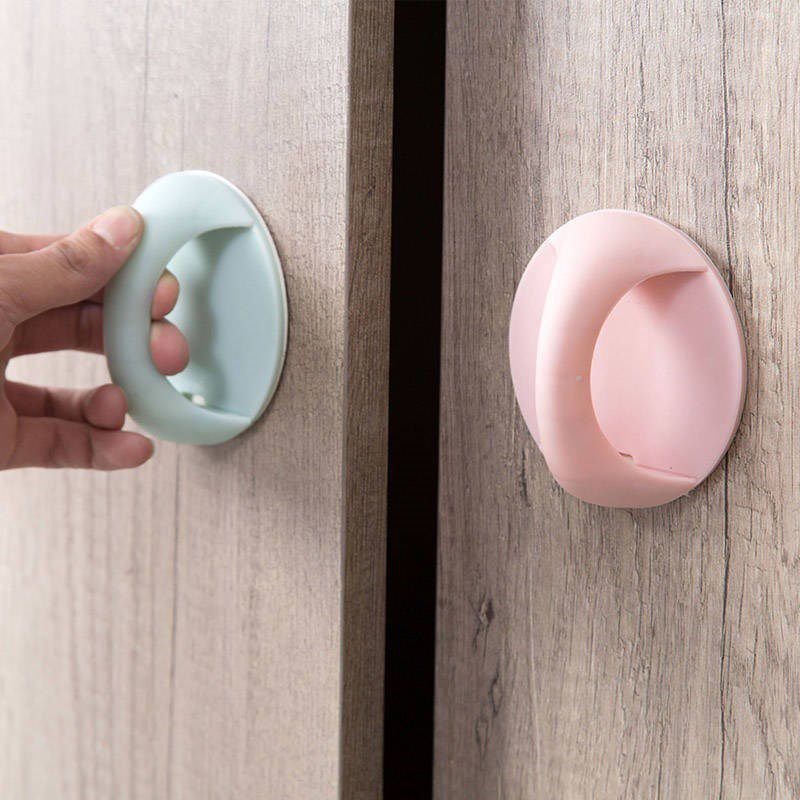 Durable Self-Adhesive Round Door Knobs