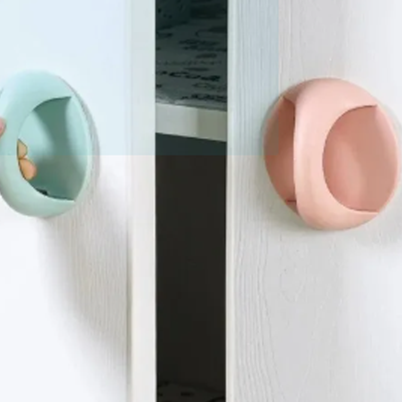 Durable Self-Adhesive Round Door Knobs