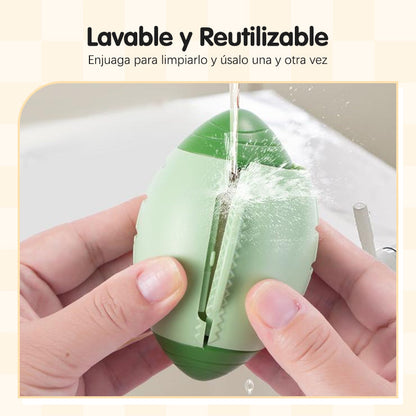 Portable and Washable Lint Roller with Cover