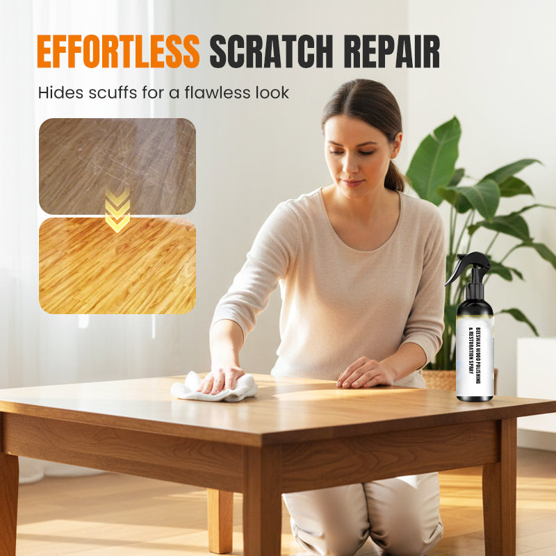 Beeswax Wood Polishing & Restoration Spray