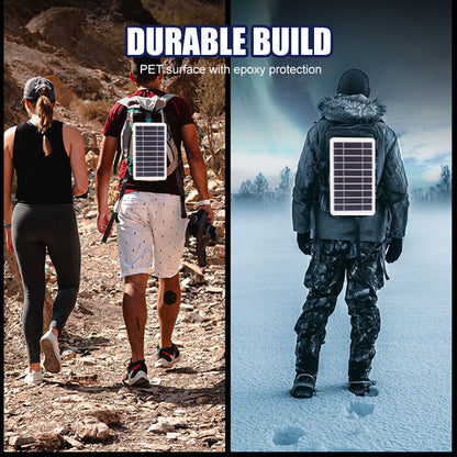 🔥 2W – Ultra-Thin Flexible Solar Charger (5V USB Output)☀️🔋