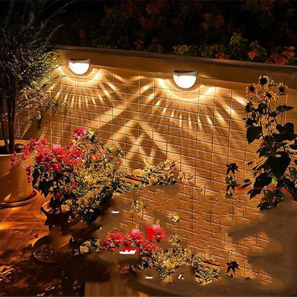 Decorative Solar Waterproof Fence Lights for Outdoor