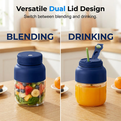 🏆LAST DAY 50% OFF!!👍🥭Portable Rechargeable Blender Cup